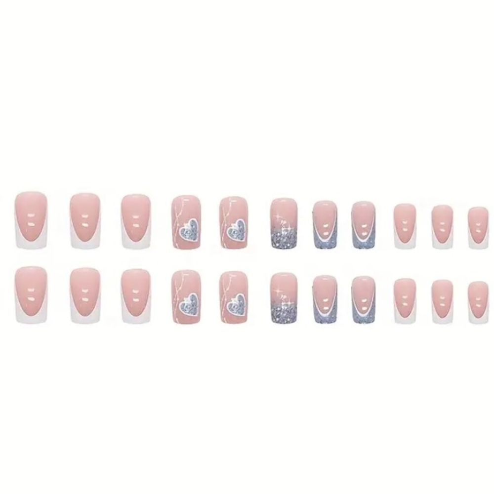 Glittery Blue Nail Art Set - Picture 3 of 3